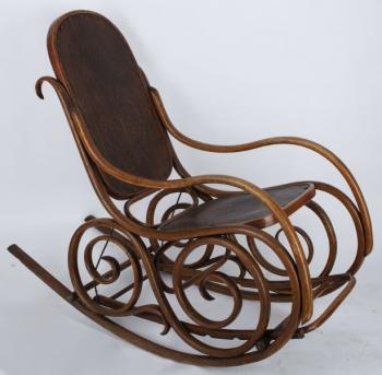 Rocking Chair - bent beech - 1930